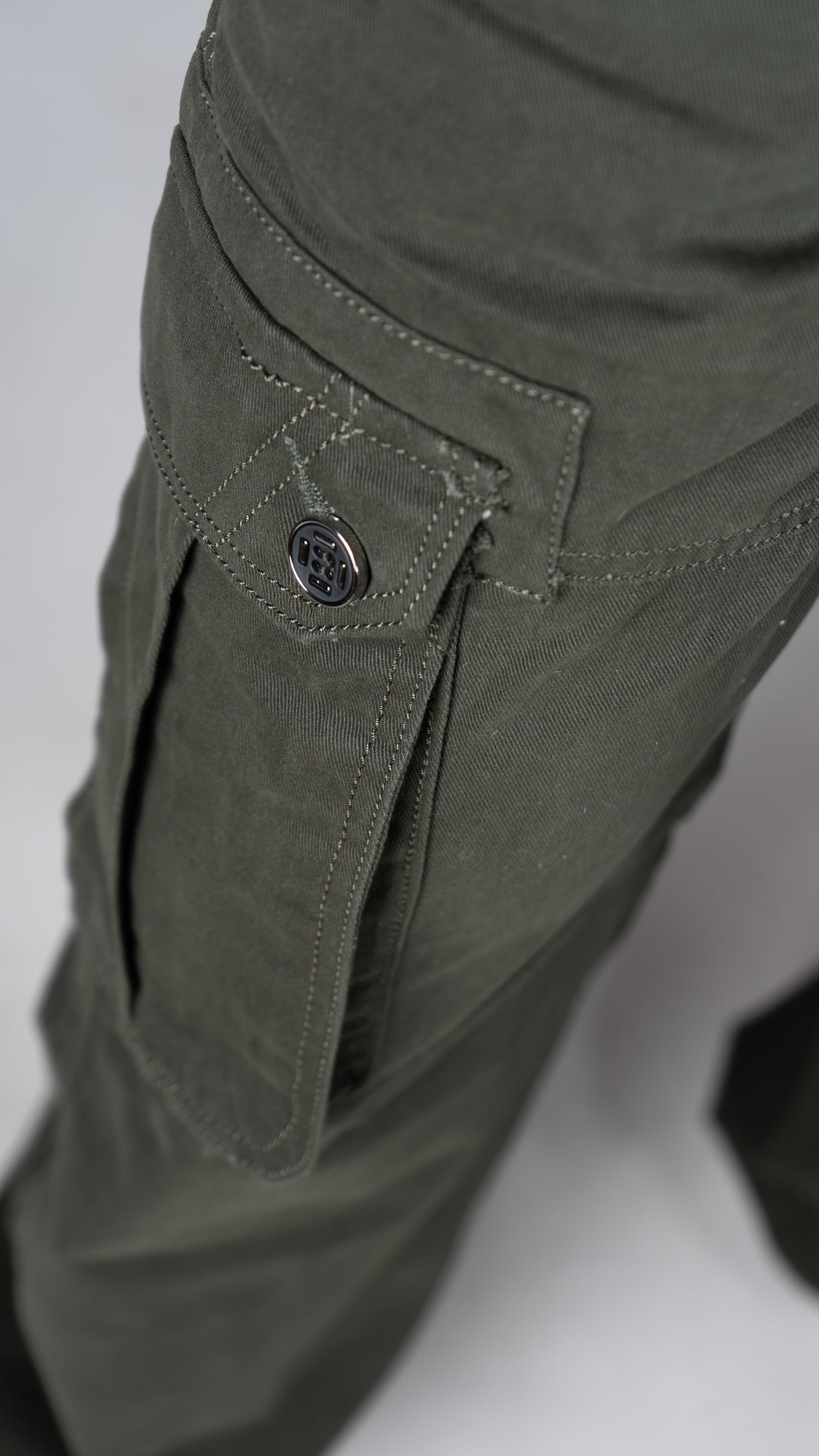 Olive Green 6 Pocket Cargo