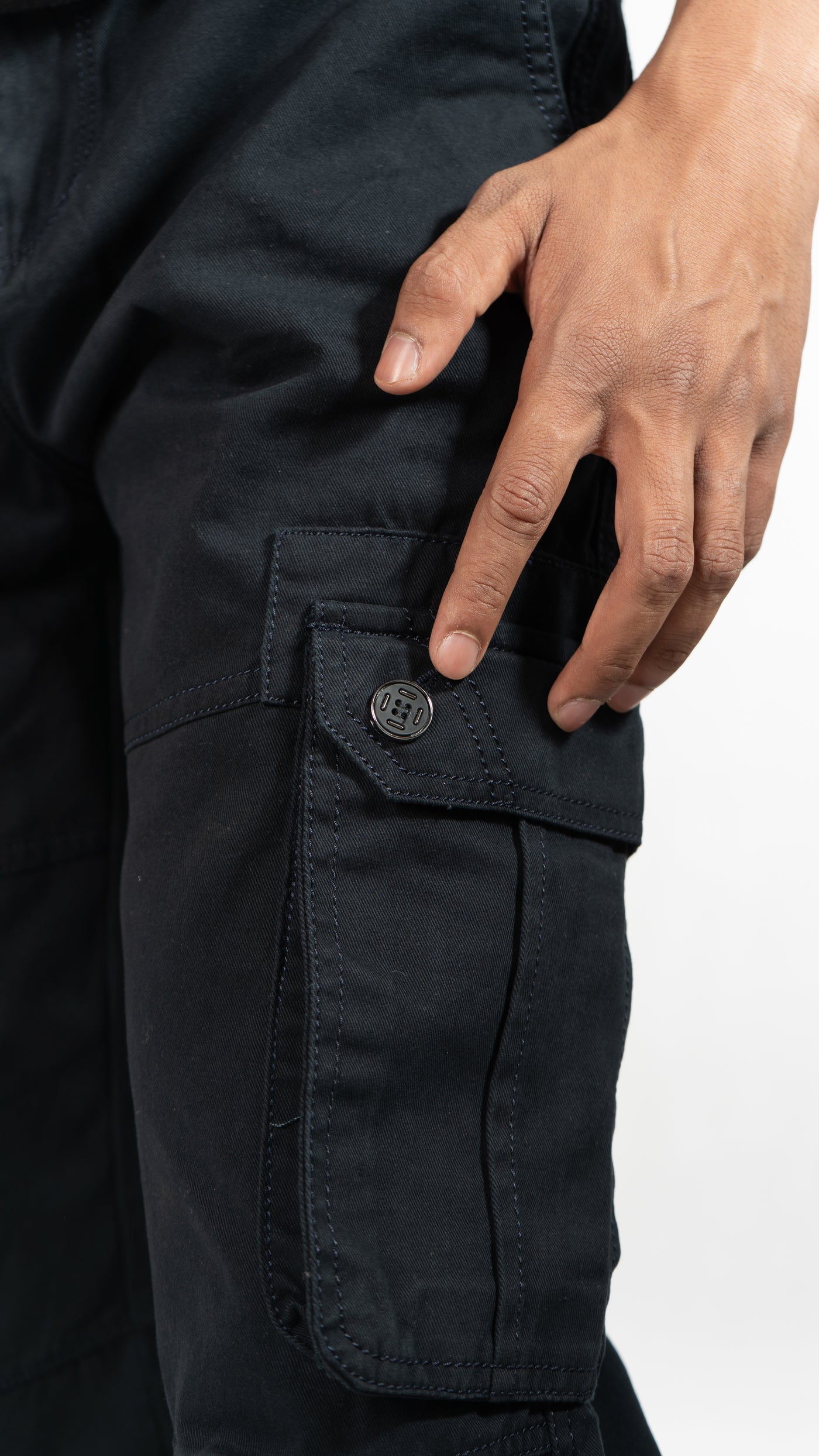 Navy Blue 6 Cargo Pants